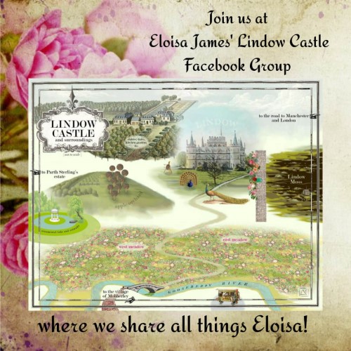 Join us at Eloisa James' Lindow Castle Facebook Group where we share all things Eloisa!