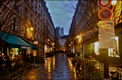 Paris in Rain